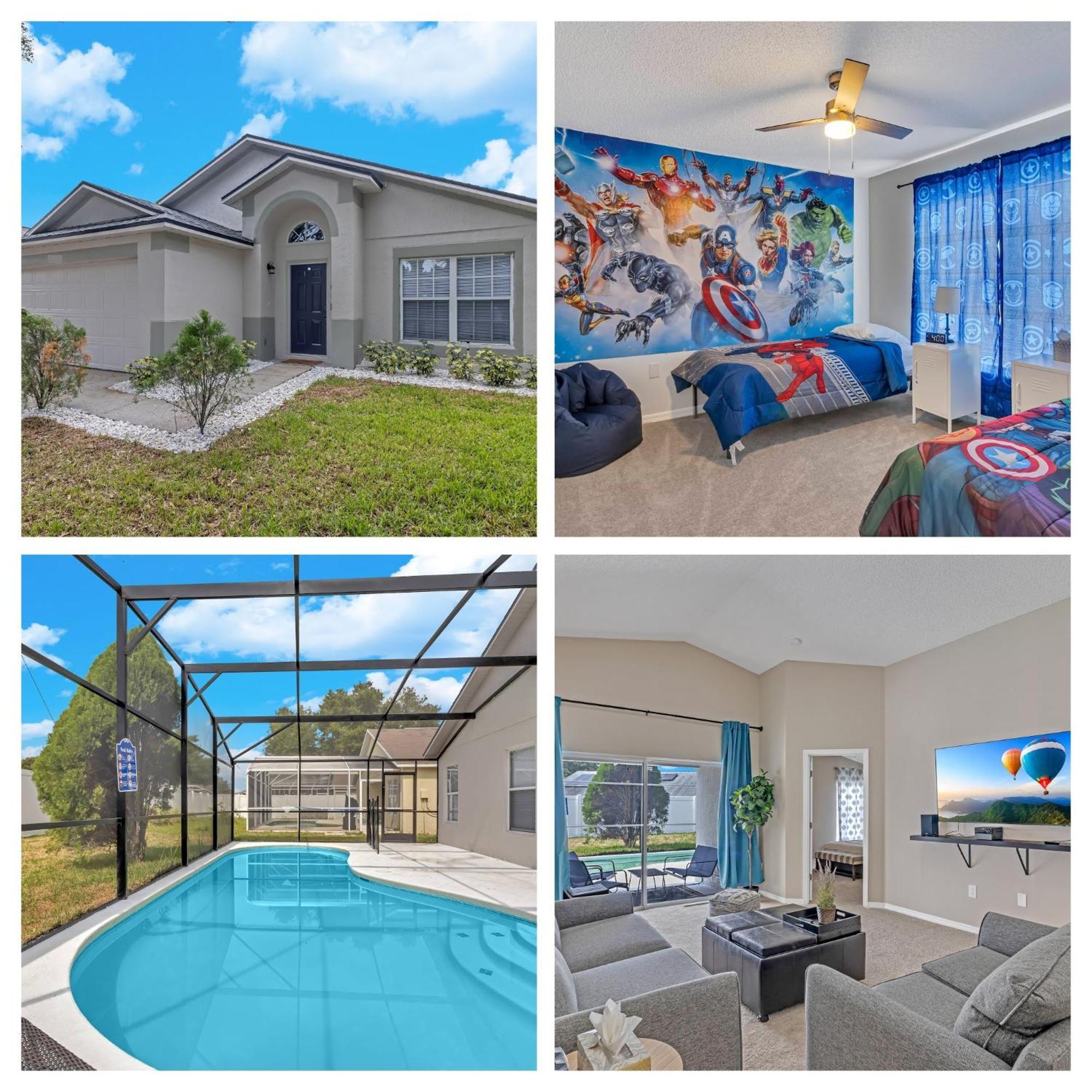 Disney Themed House Free Heated Pool Close Disney 5Br 9Bd Orlando Zewnętrze zdjęcie